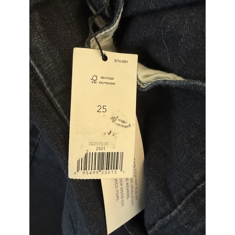 Banana Republic Women's Size 25 Dark Indigo Flare Rinse Bootcut Jean NEW - Picture 2 of 10